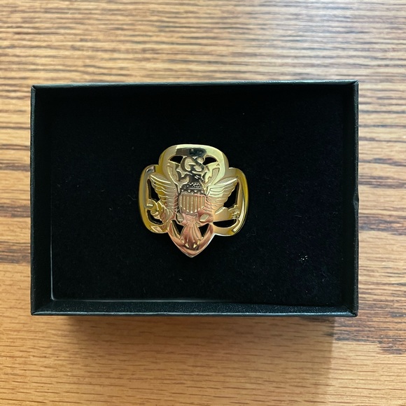 girl scouts Accessories Girl Scout Trefoil Scarf Slide Poshmark